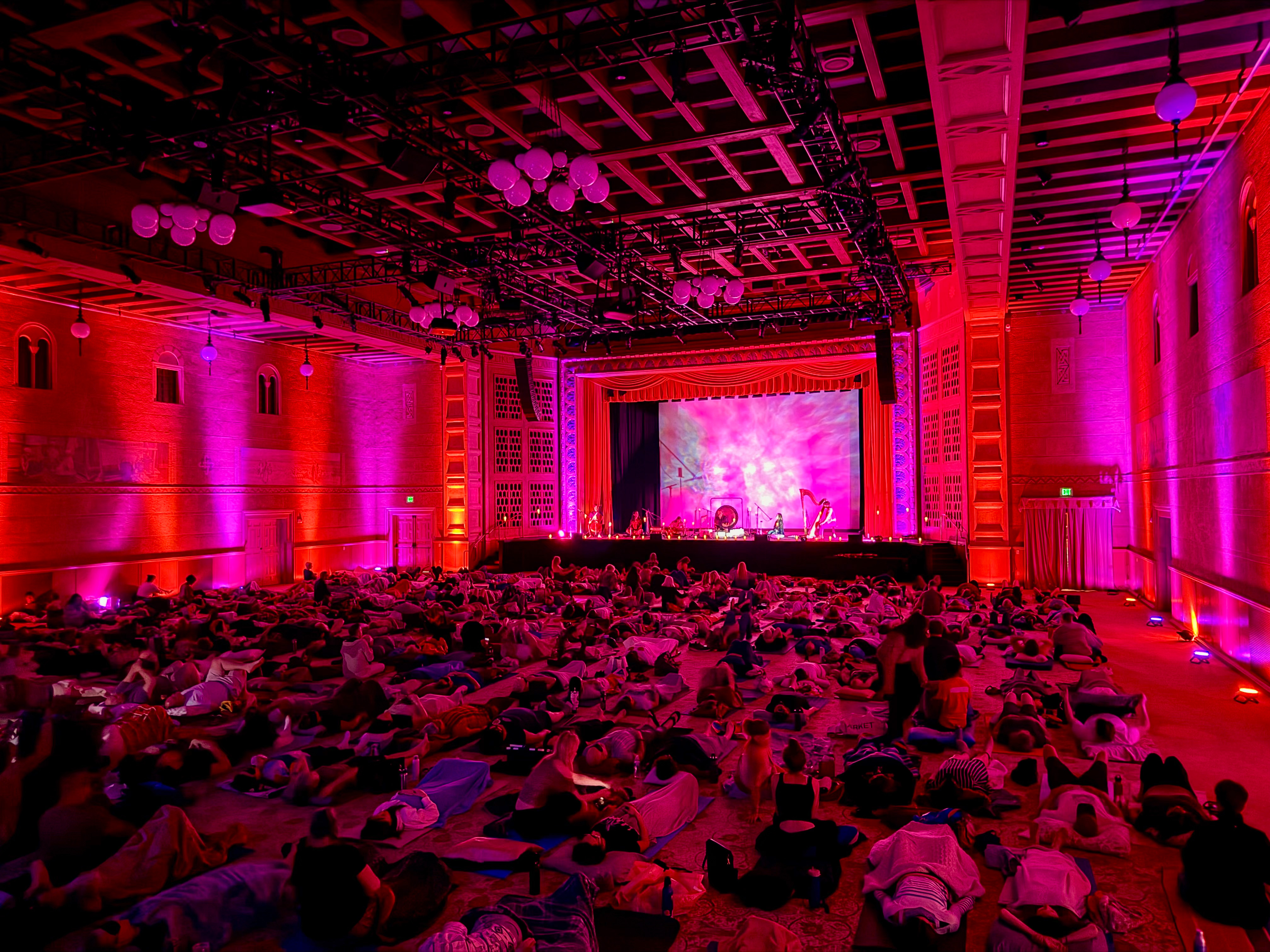 The Sound Healing Symphony at Sweet's Ballroom in Oakland
